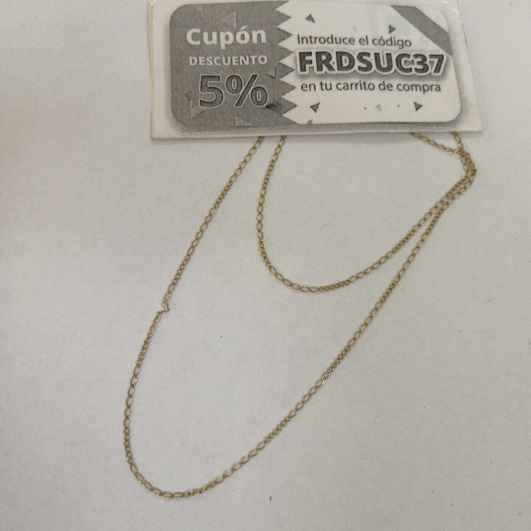 CADENA ORO 10 K 2,40 GRMS (SEMINUEVO)