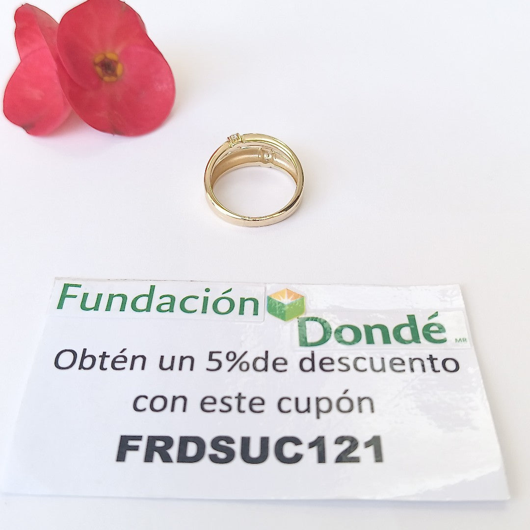 ANILLOS DAMA ORO 14K 1.9 (NUEVO)