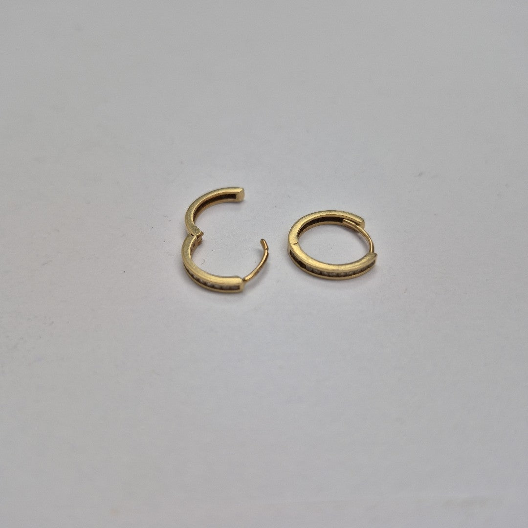ARRACADAS PAR ORO 14 K 1,70 GRMS (SEMINUEVO)