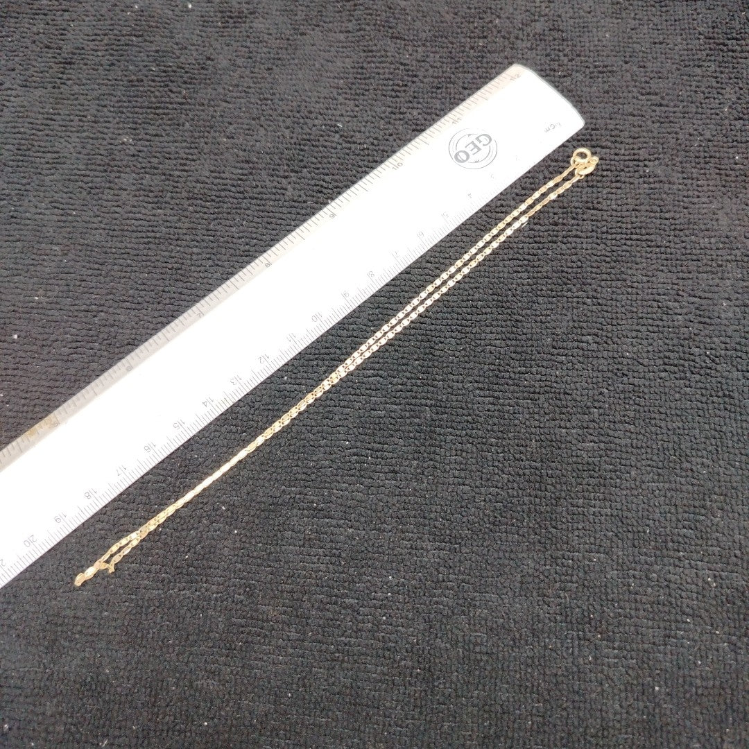 CADENA ORO COMBINADO 10 K 1.3 GRMS (SEMINUEVO)