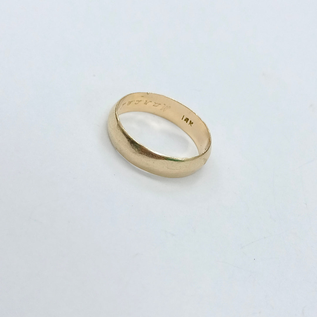 ARGOLLA ORO 14 K 4,30 GRMS (SEMINUEVO)