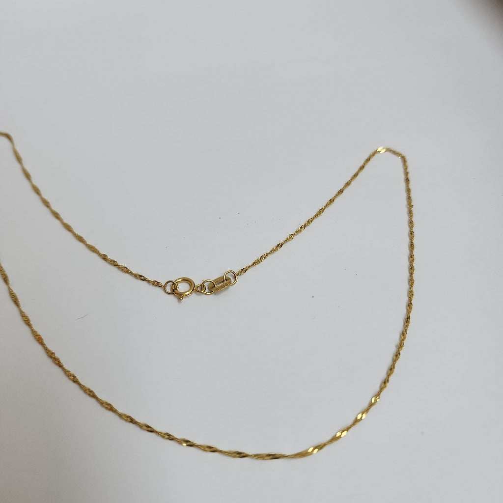 CADENA ORO 10 K 0.9 GRMS (SEMINUEVO)