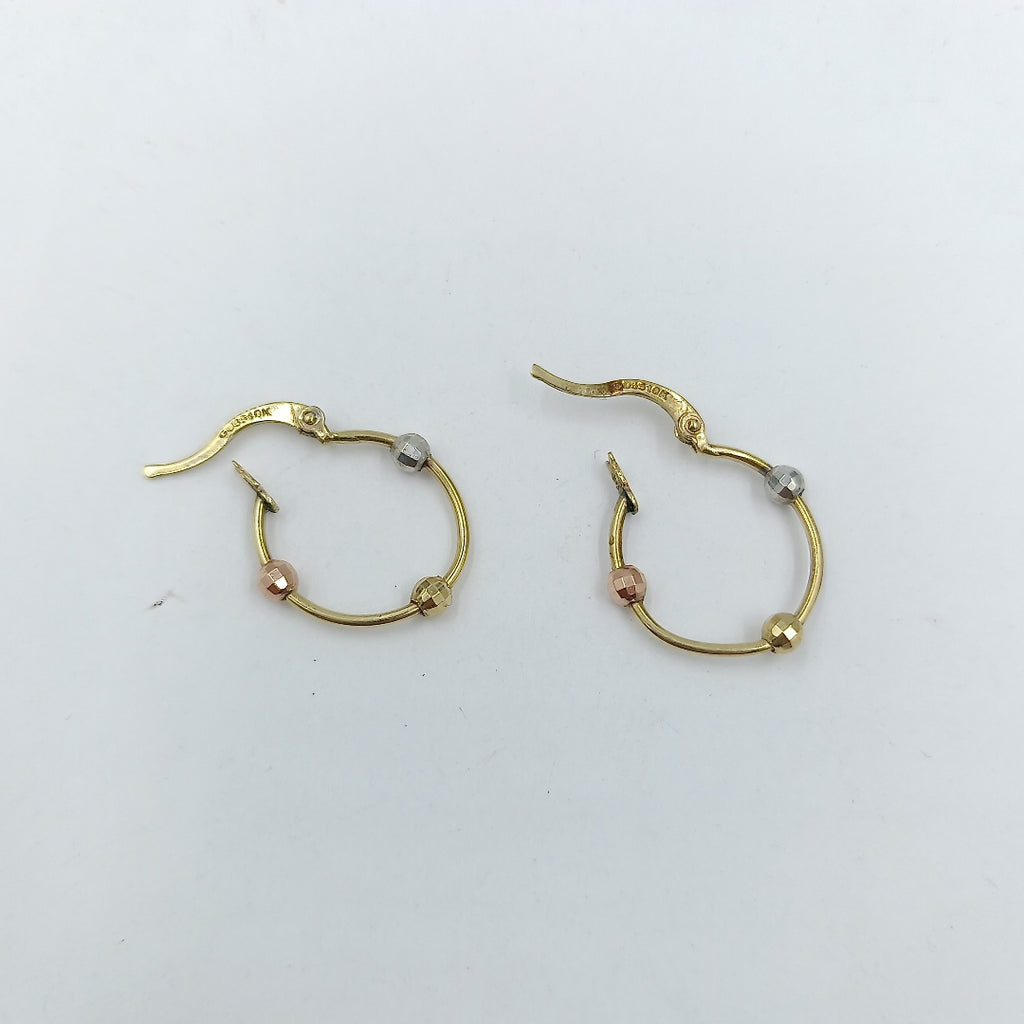 ARRACADAS PAR ORO 10 K 1,20 GRMS (SEMINUEVO)