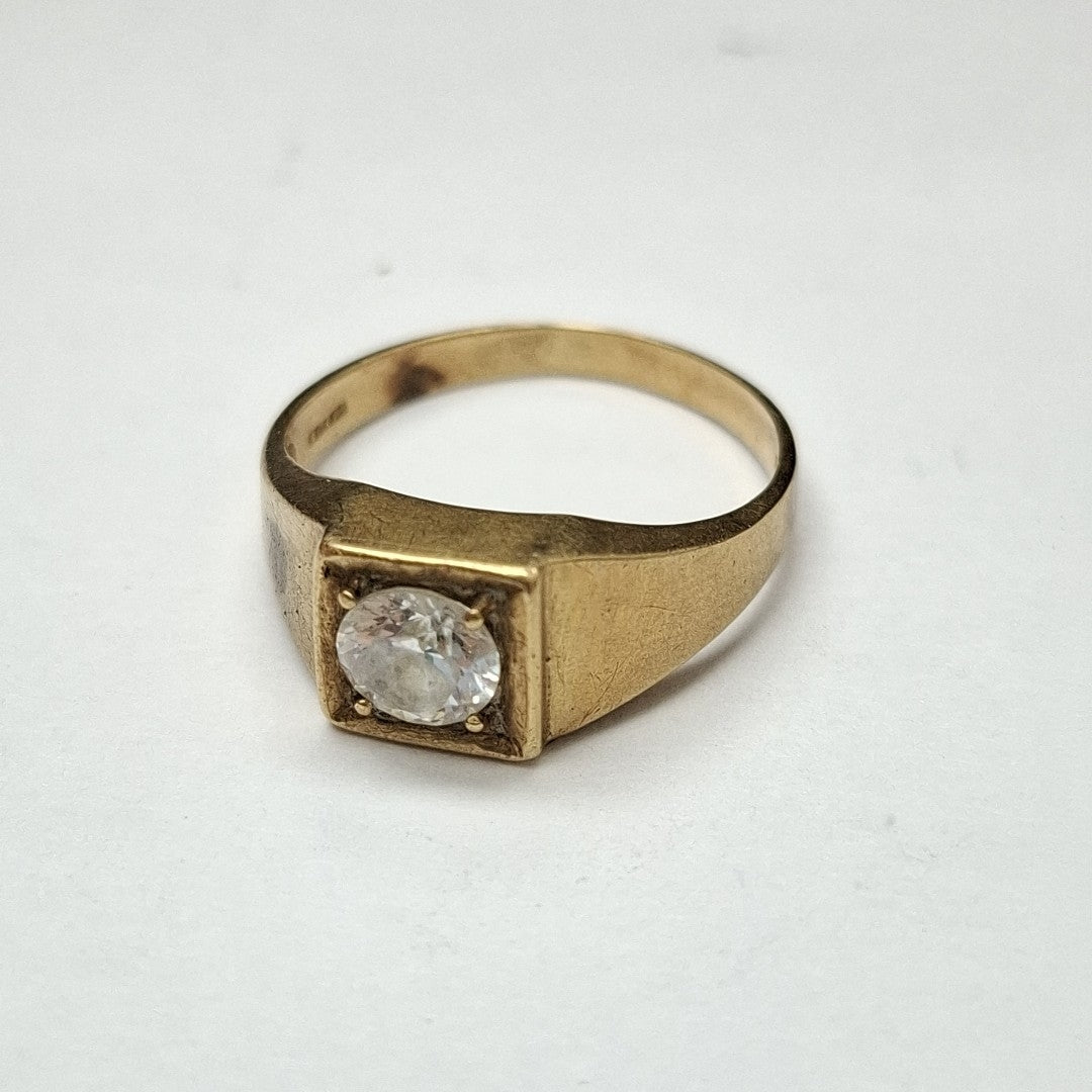 ANILLO ORO 10 K 3,30 GRMS (SEMINUEVO)