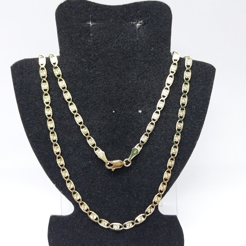 CADENAS GUCHI ORO 14K 55 CM 7.1 GR (NUEVO)