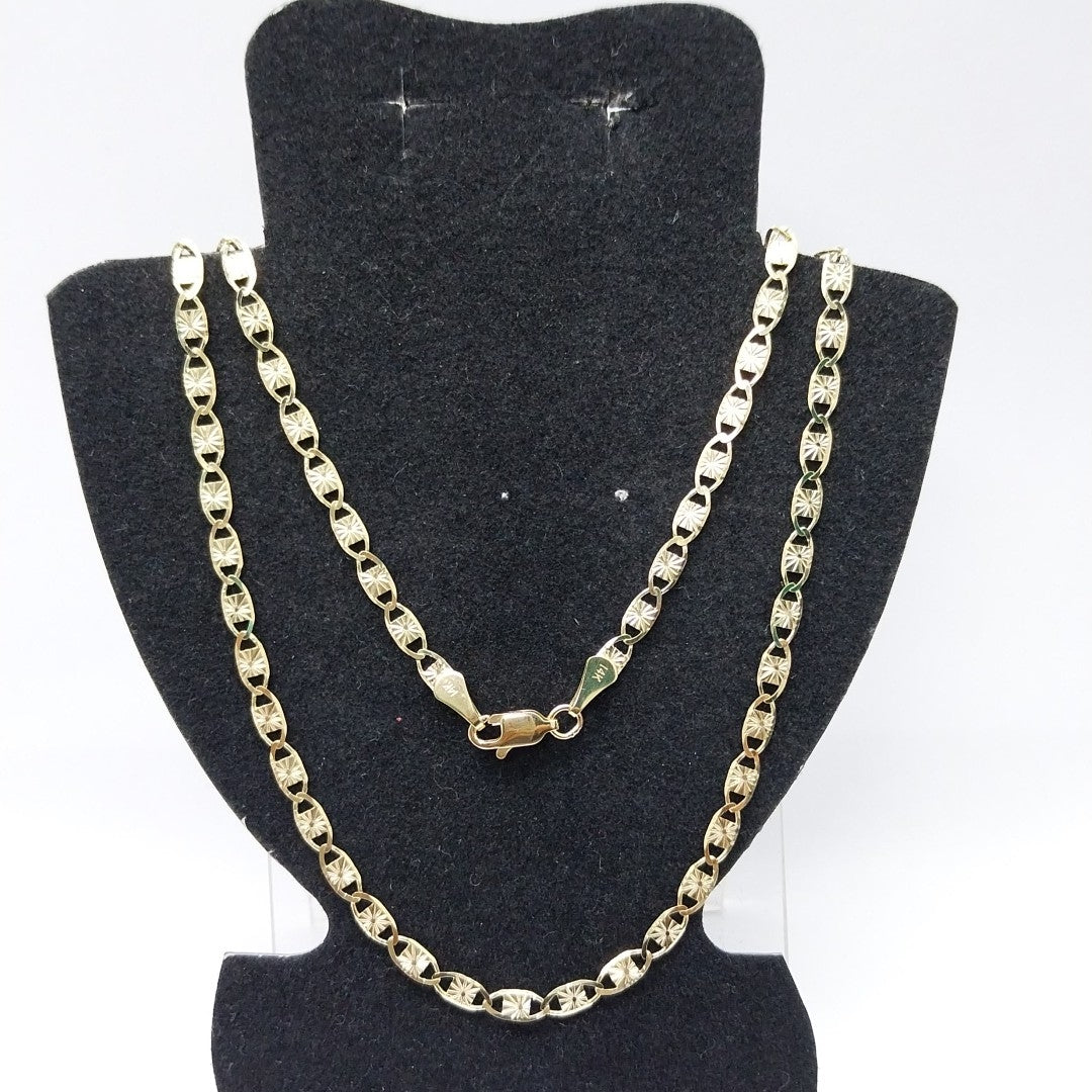 CADENAS GUCHI ORO 14K 55 CM 7.1 GR (NUEVO)