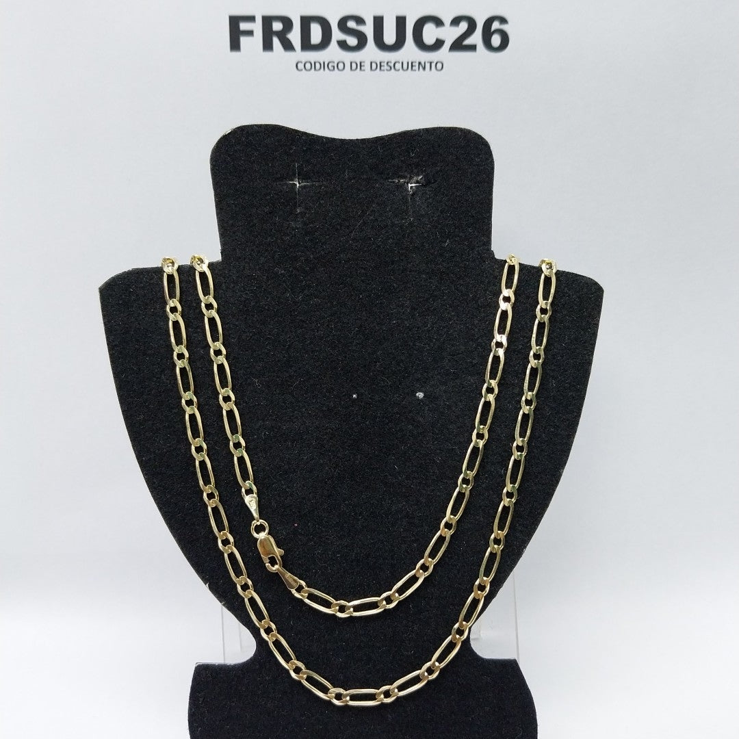 CADENAS 1X1 ORO 14K 55 CM 7.4 GR (NUEVO)