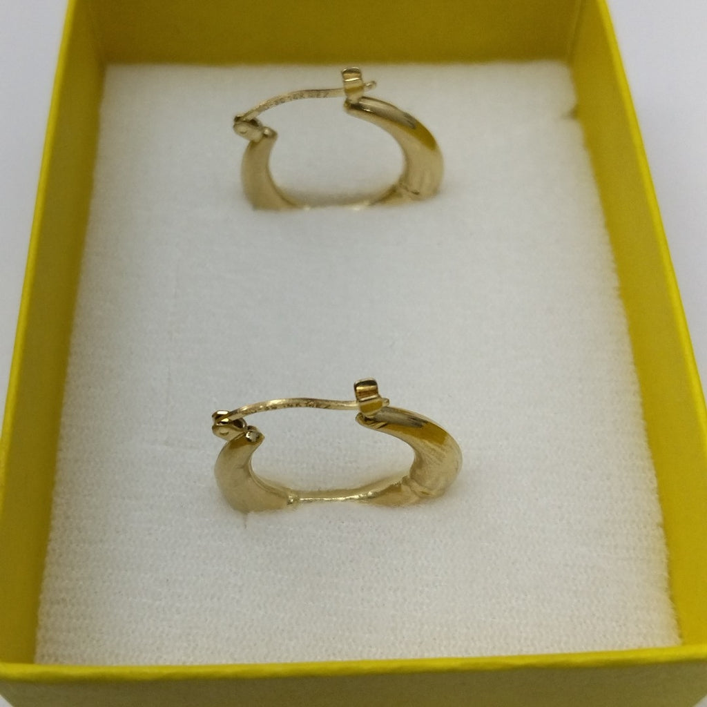 ARRACADAS PAR ORO 14 K 2,50 GRMS (SEMINUEVO)