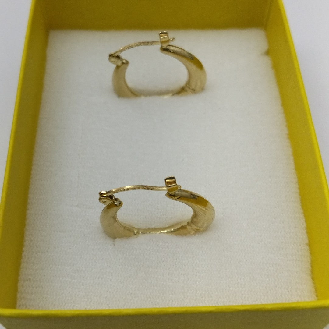 ARRACADAS PAR ORO 14 K 2,50 GRMS (SEMINUEVO)