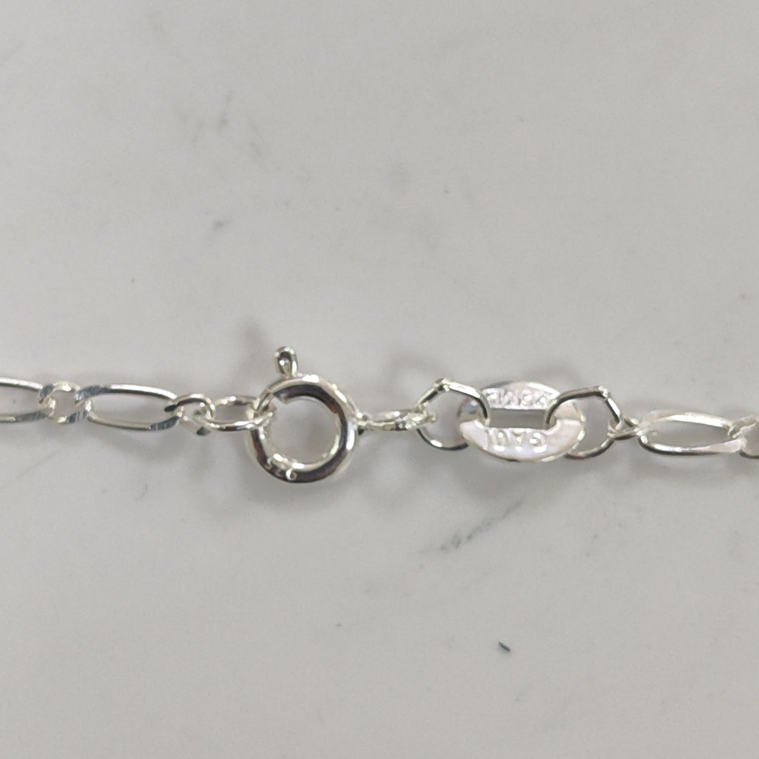 CADENA TEJIDO 1X1 PLATA .925 55 CM 3.2 GR (NUEVO)