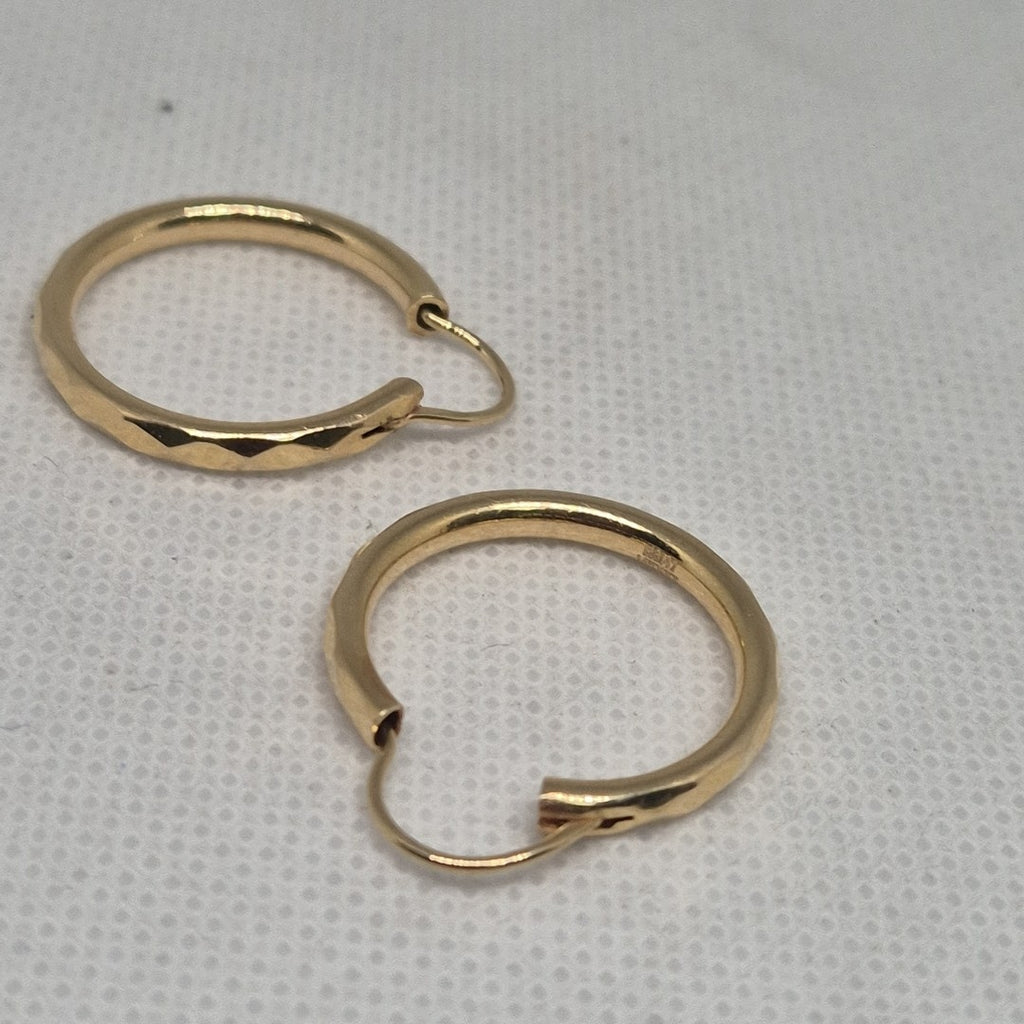 ARRACADAS PAR ORO 14 K 2.9 GRMS (SEMINUEVO)