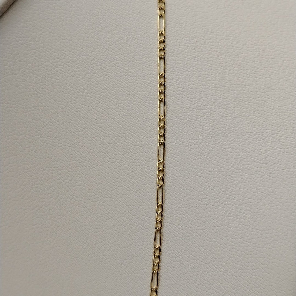 CADENAS 3X1 ORO 14K 55 CM 3.7 GR (NUEVO)