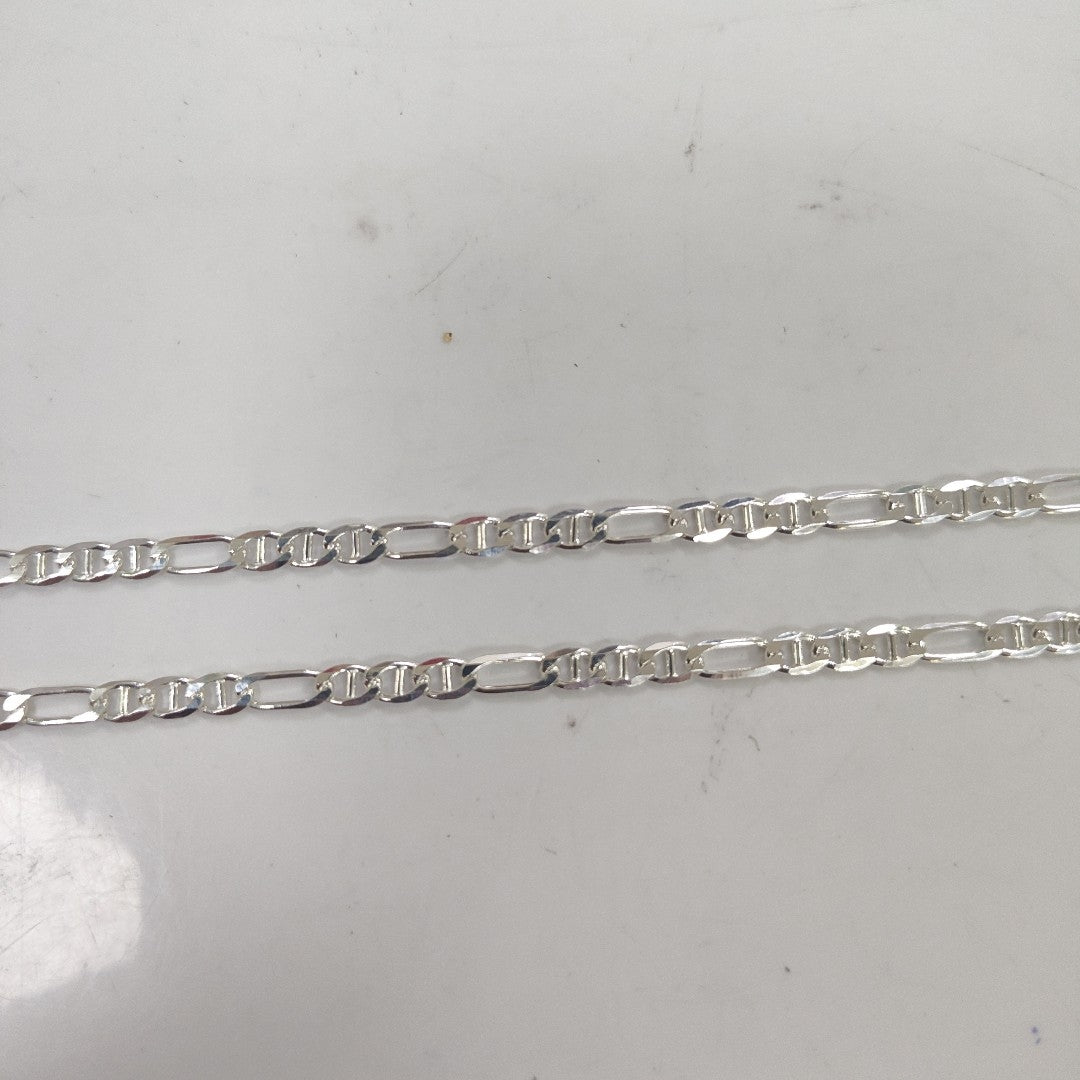 CADENA TEJIDO 3X1 PLATA .925 60 CM 8.3 GR (NUEVO)