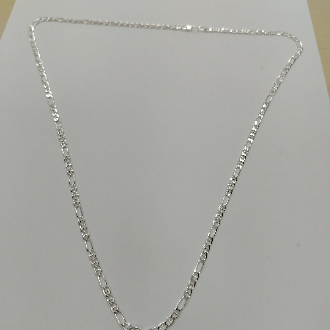 CADENA TEJIDO 3X1 PLATA .925 60 CM 8.4 GR (NUEVO)