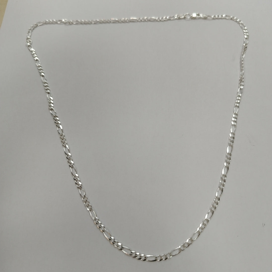 CADENA TEJIDO 3X1 PLATA .925 55 CM 7.7 GR (NUEVO)