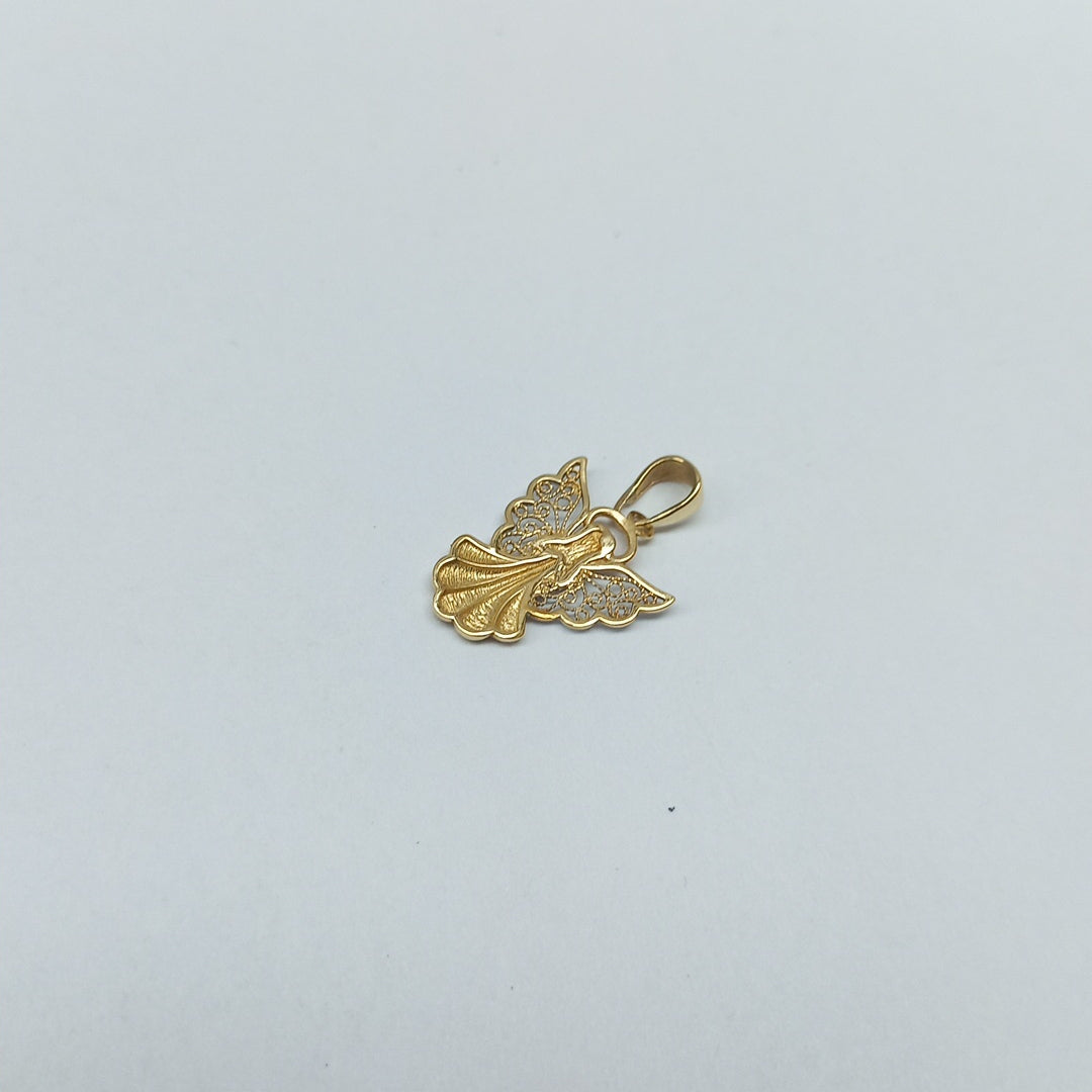 DIJE ORO, ORO COMBINADO 14 K 1.2 GRMS (SEMINUEVO)