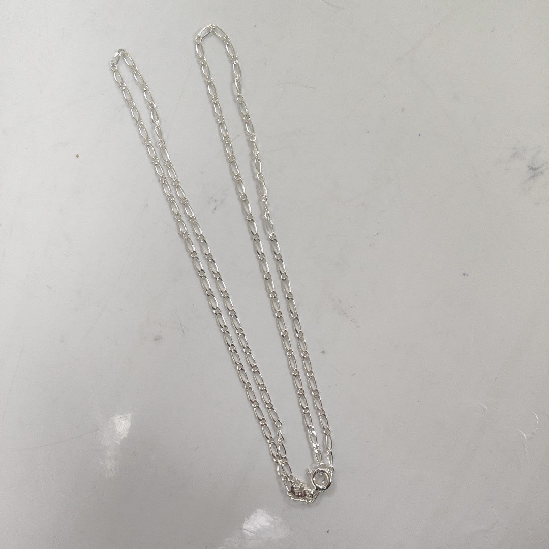 CADENA TEJIDO 1X1 PLATA .925 55 CM 3.3 GR (NUEVO)