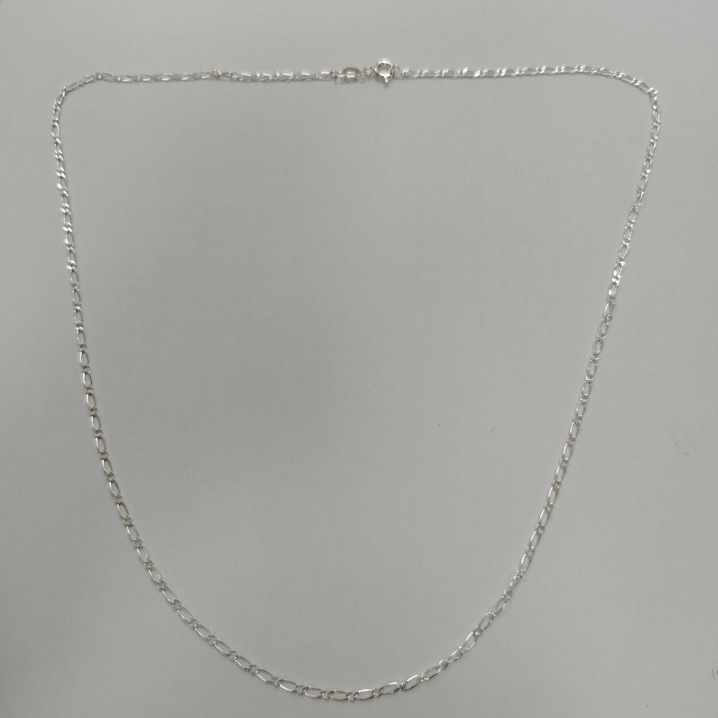 CADENA TEJIDO 1X1 PLATA .925 55 CM 3.2 GR (NUEVO)