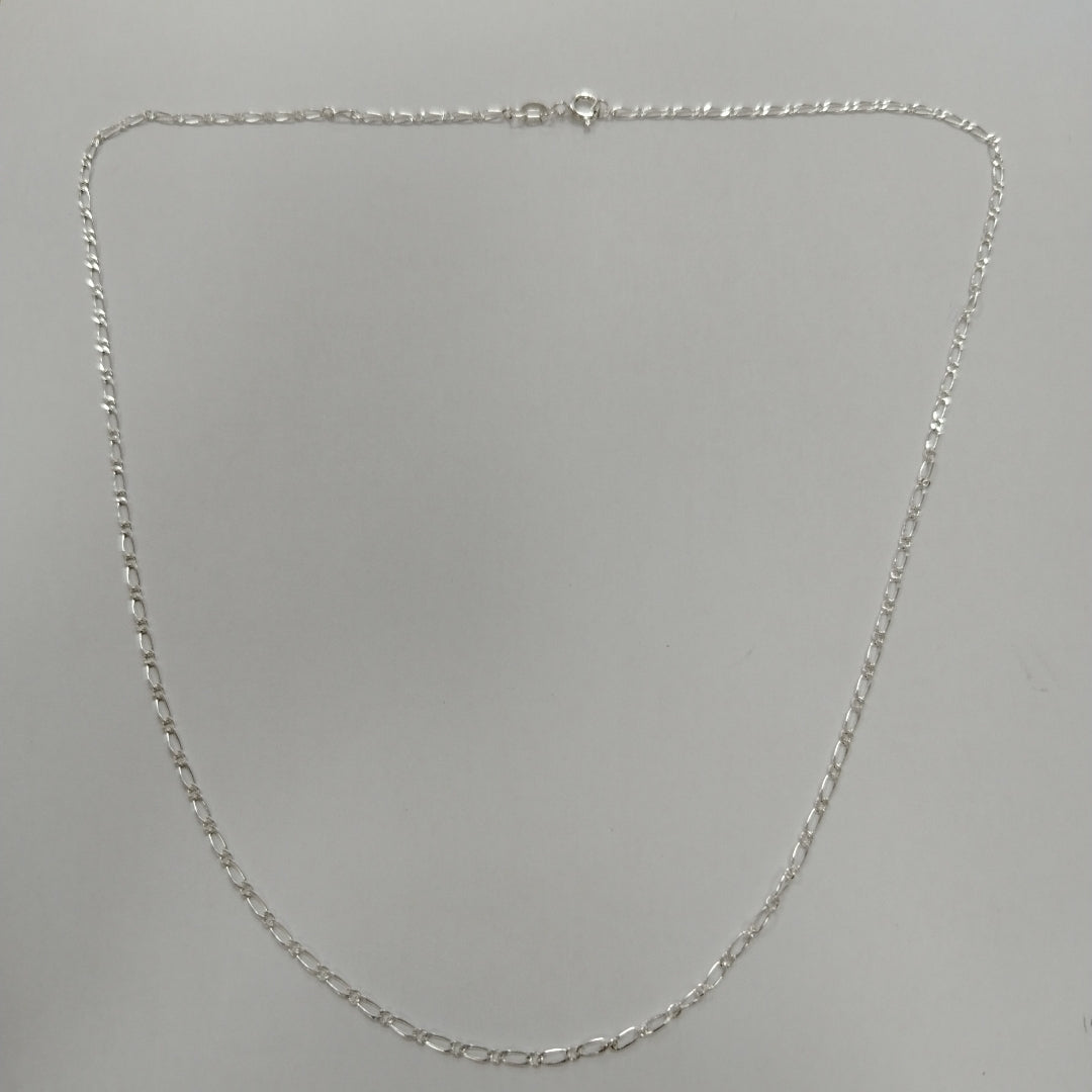 CADENA TEJIDO 1X1 PLATA .925 55 CM 3.2 GR (NUEVO)