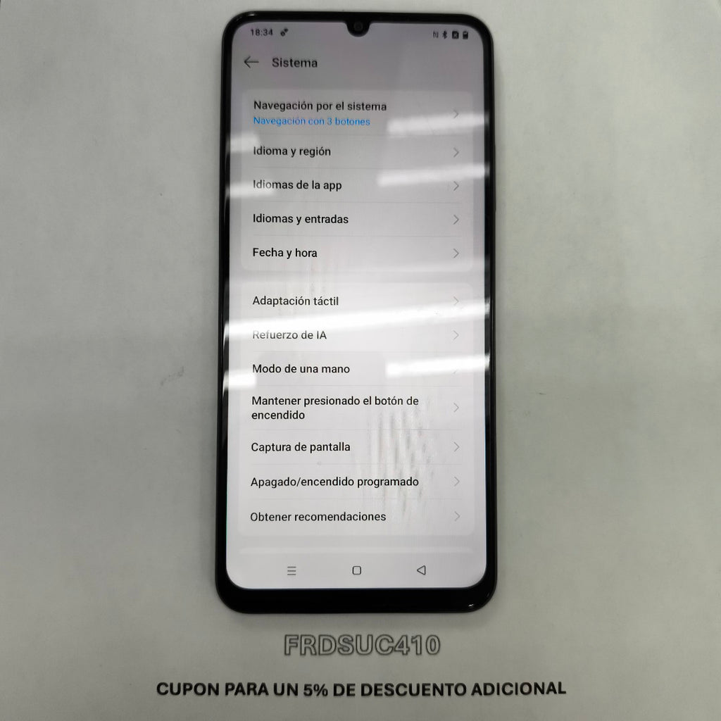 CELULAR REALME C63 RMX3939 (2024) 256 GB 8 GB RAM (SEMINUEVO)