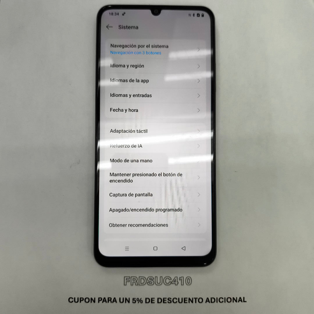 CELULAR REALME C63 RMX3939 (2024) 256 GB 8 GB RAM (SEMINUEVO)
