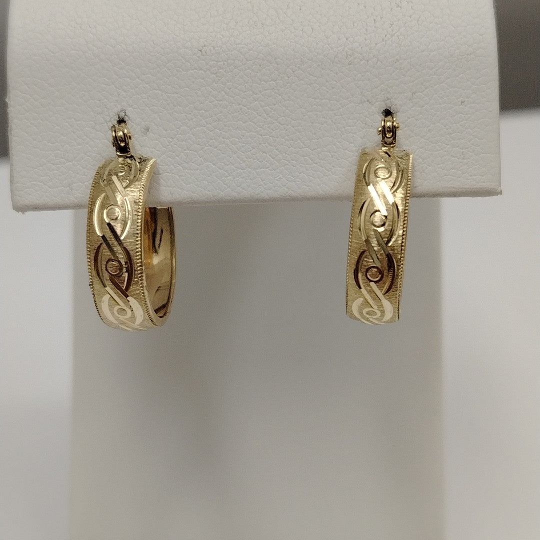 ARETES ARRACADAS ORO 10K 2.6 GR (NUEVO)