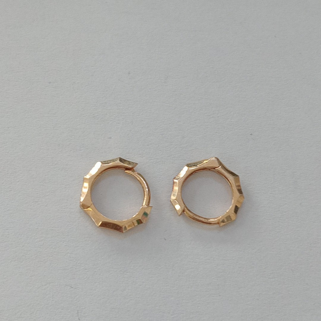 ARRACADAS PAR ORO 14 K 0,70 GRMS (SEMINUEVO)