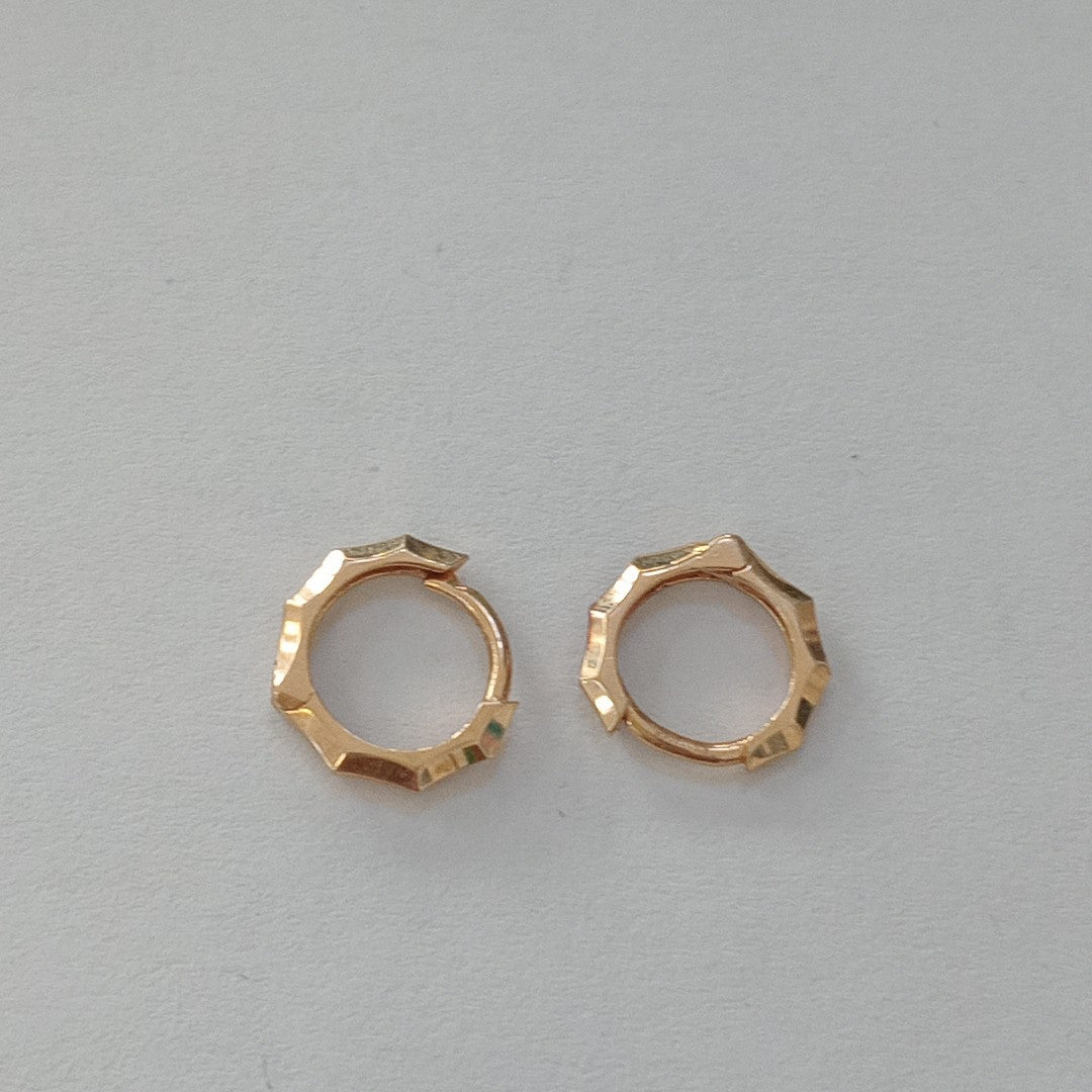 ARRACADAS PAR ORO 14 K 0,70 GRMS (SEMINUEVO)