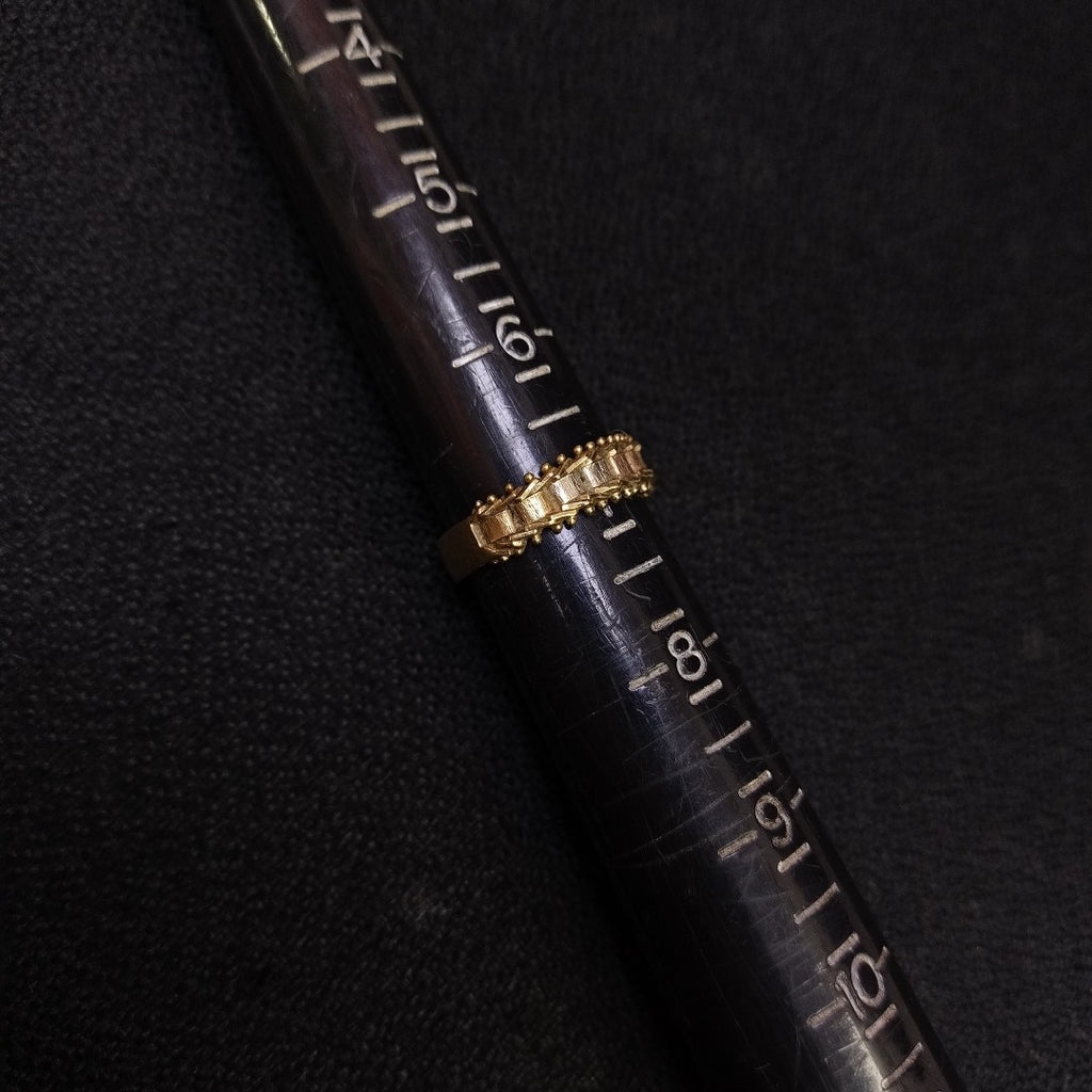ANILLO ORO COMBINADO 10 K 3.3 GRMS (SEMINUEVO)