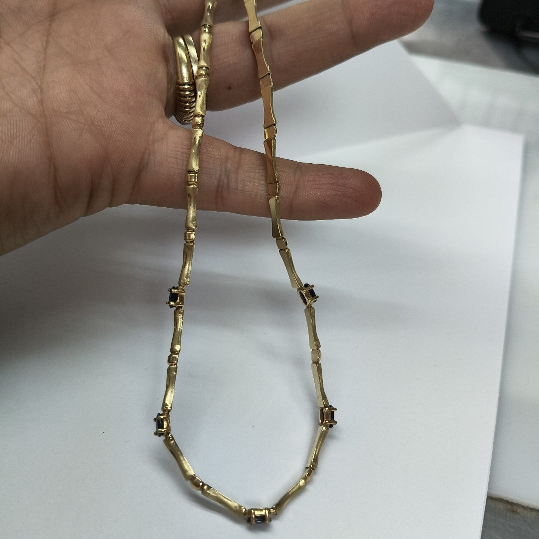 COLLAR ORO 14 K 9.9 GRMS (SEMINUEVO)