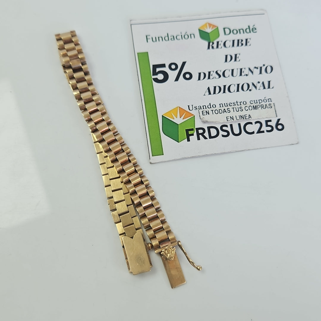 PULSERA ORO 14 K 34.4 GRMS (SEMINUEVO)