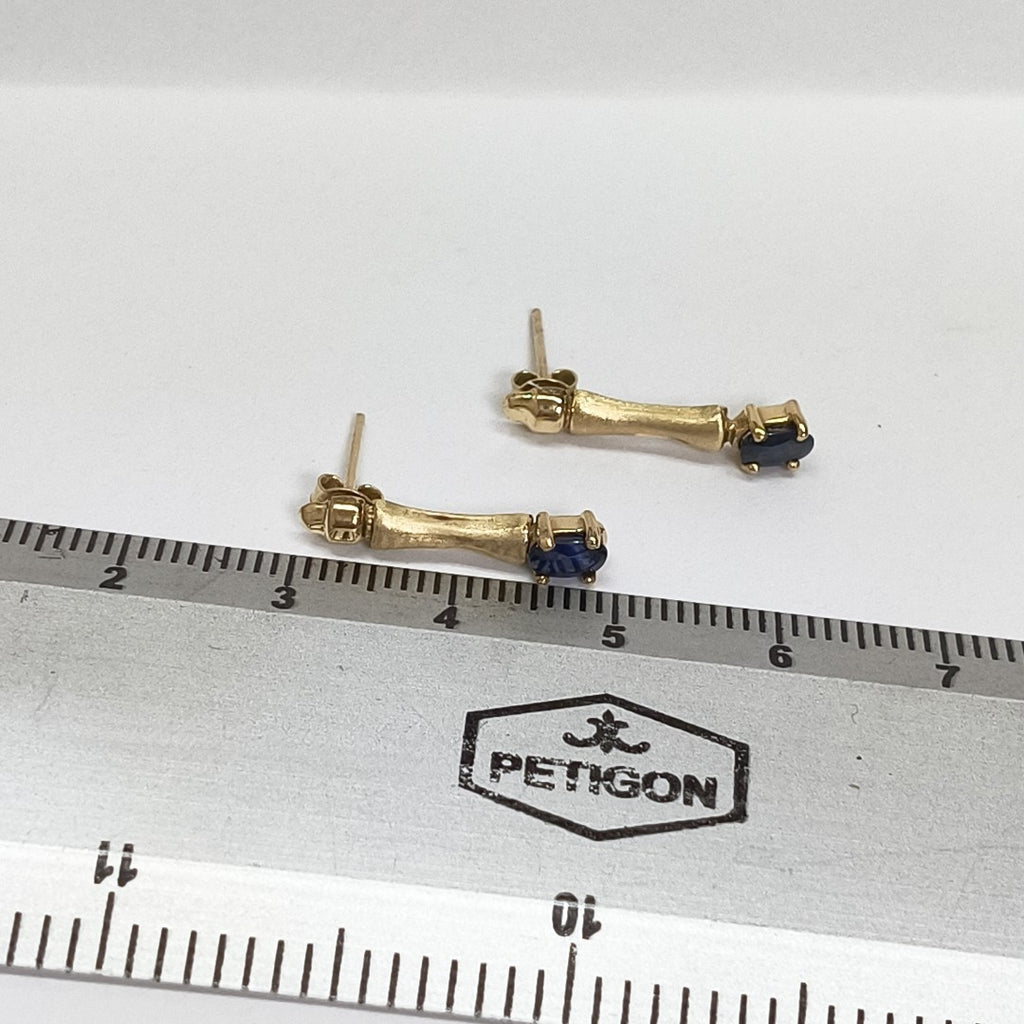 BROQUELES PAR ORO 14 K 1.4 GRMS (SEMINUEVO)