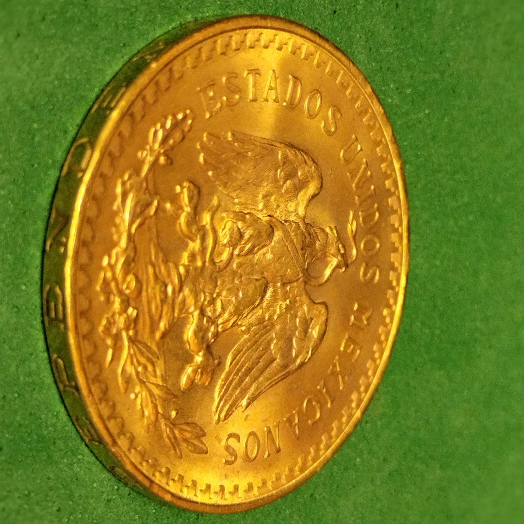 K1 41.6 GRMS 21 K IDENTIFICACIÓN MONEDA NOMINATIVA MONEDAS PESOS 50 PES (SEMINUEVO)