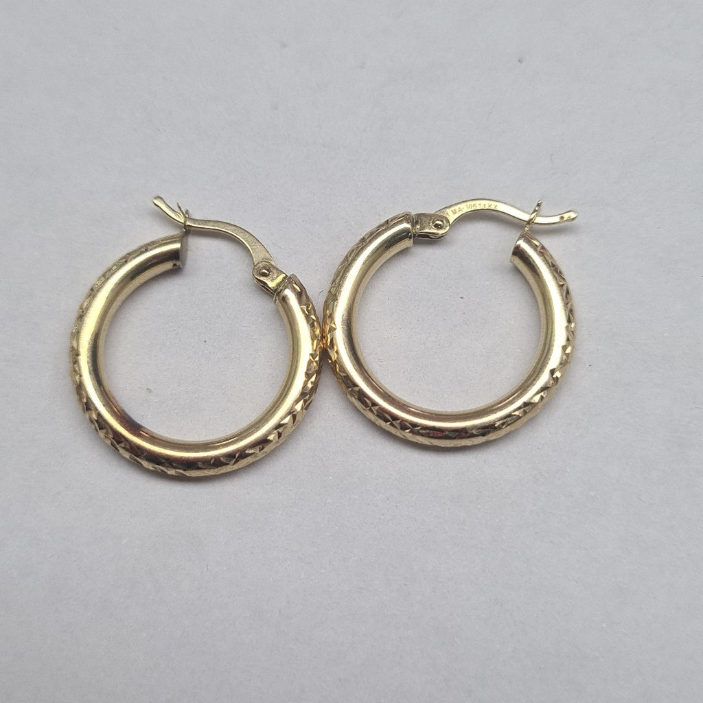 ARRACADAS PAR ORO 14 K 4,00 GRMS (SEMINUEVO)