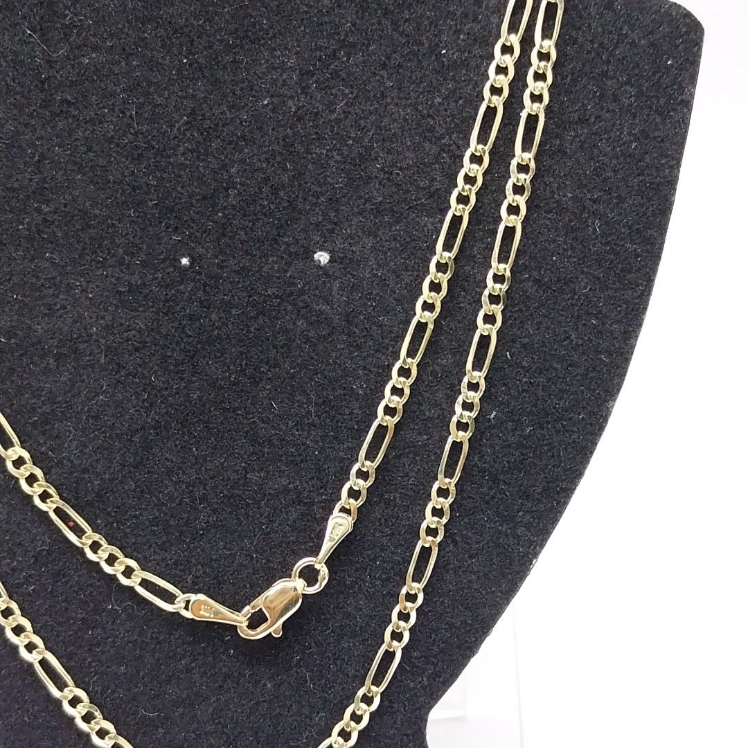 CADENAS 3X1 ORO 14K 55 CM 5.2 GR (NUEVO)