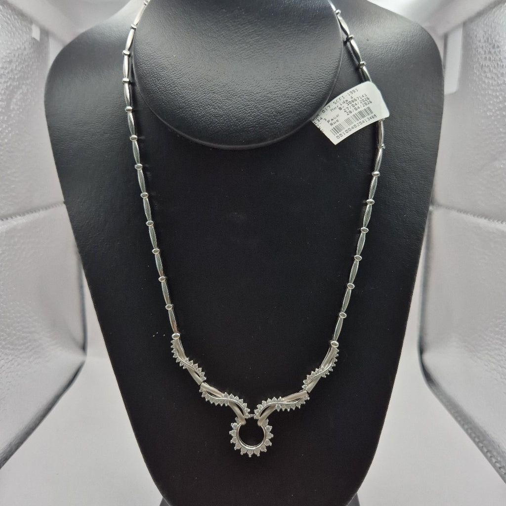 GARGANTILLA ORO BLANCO 14 K 16,80 GRMS (SEMINUEVO)