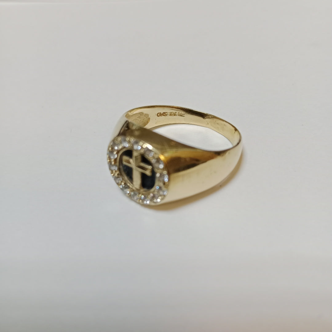 ANILLO ORO 10 K 5.7 GRMS (SEMINUEVO)