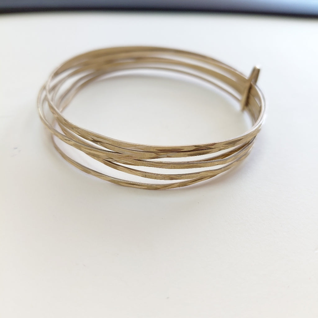 SEMANARIO DE PULSERAS ORO 14 K 15,00 GRMS (SEMINUEVO)