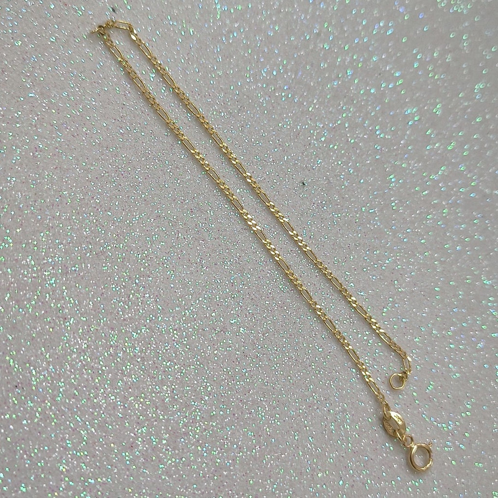 PULSERAS TEJIDO 3X1 ORO 14K 21 CM 1 GR (NUEVO)