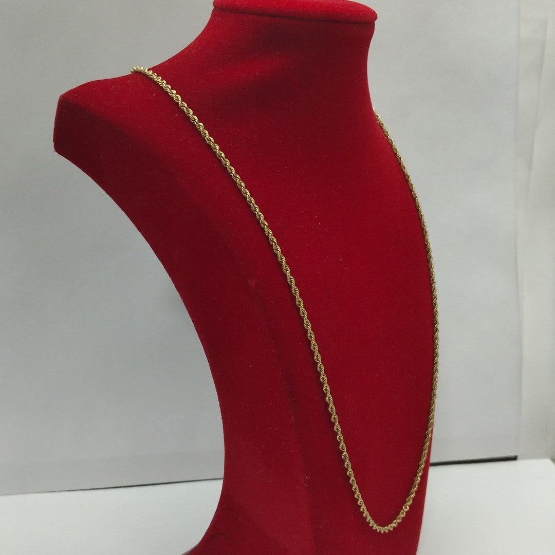 CADENA ORO 14 K 10,20 GRMS (SEMINUEVO)