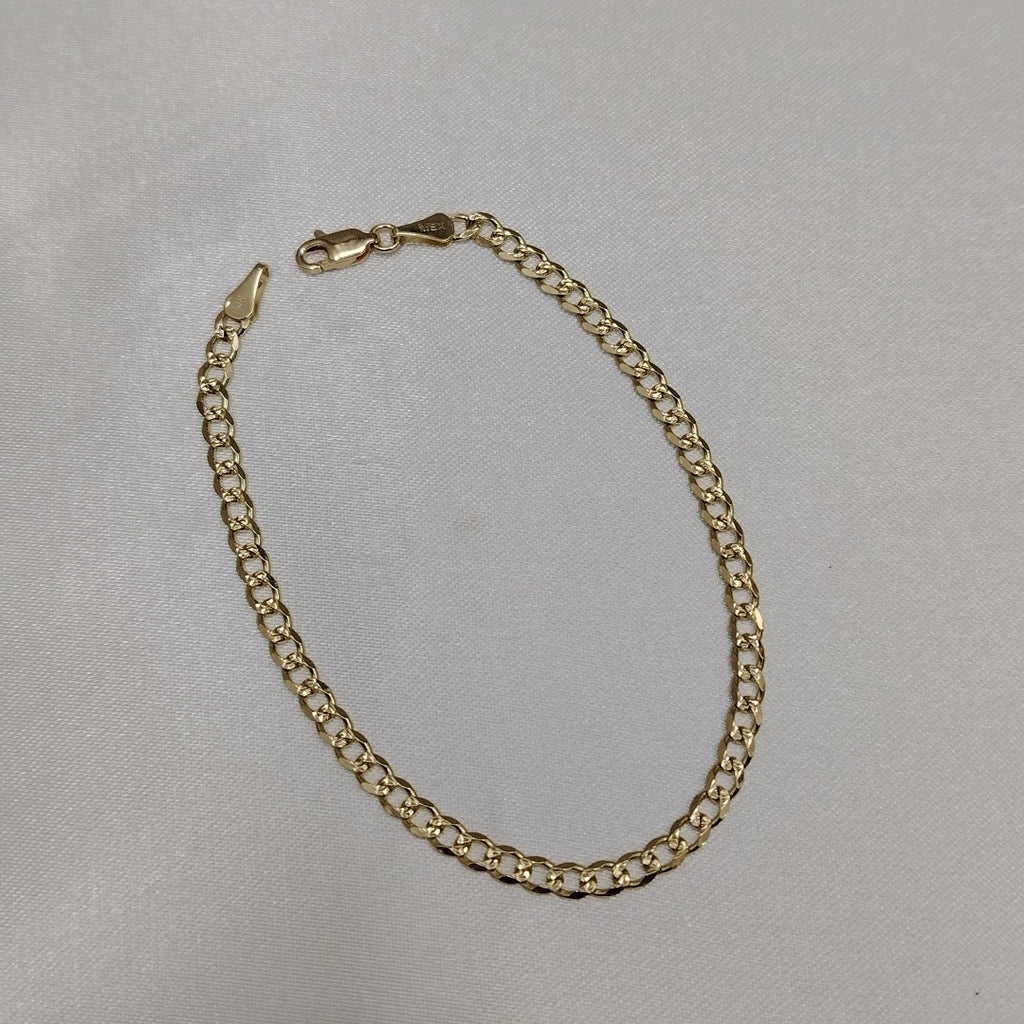 PULSERAS BARBADA ORO 14K 21 CM 5.3 GR (NUEVO)