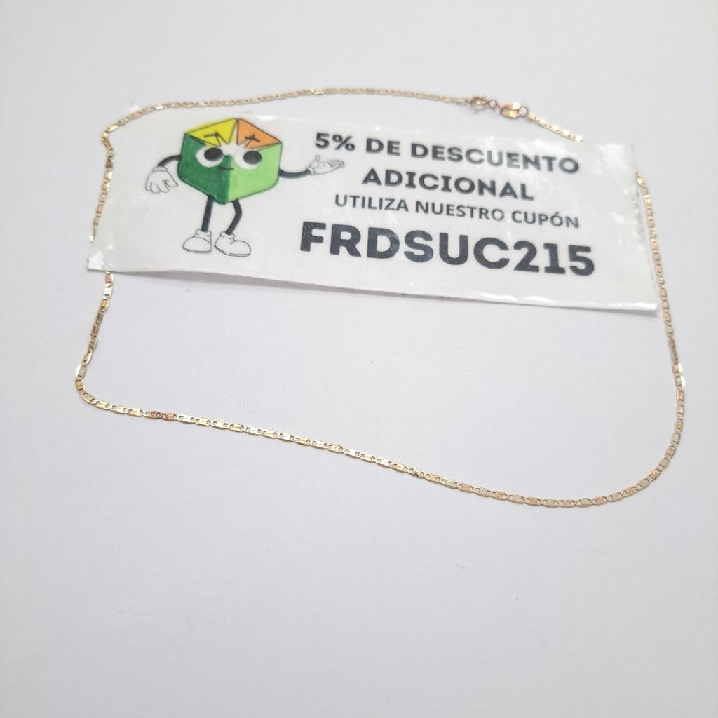 CADENA ORO 10 K 1,40 GRMS (SEMINUEVO)