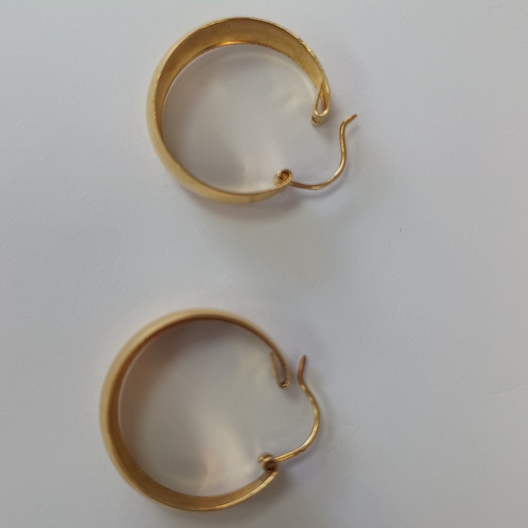ARRACADAS PAR ORO 14 K 5,90 GRMS (SEMINUEVO)