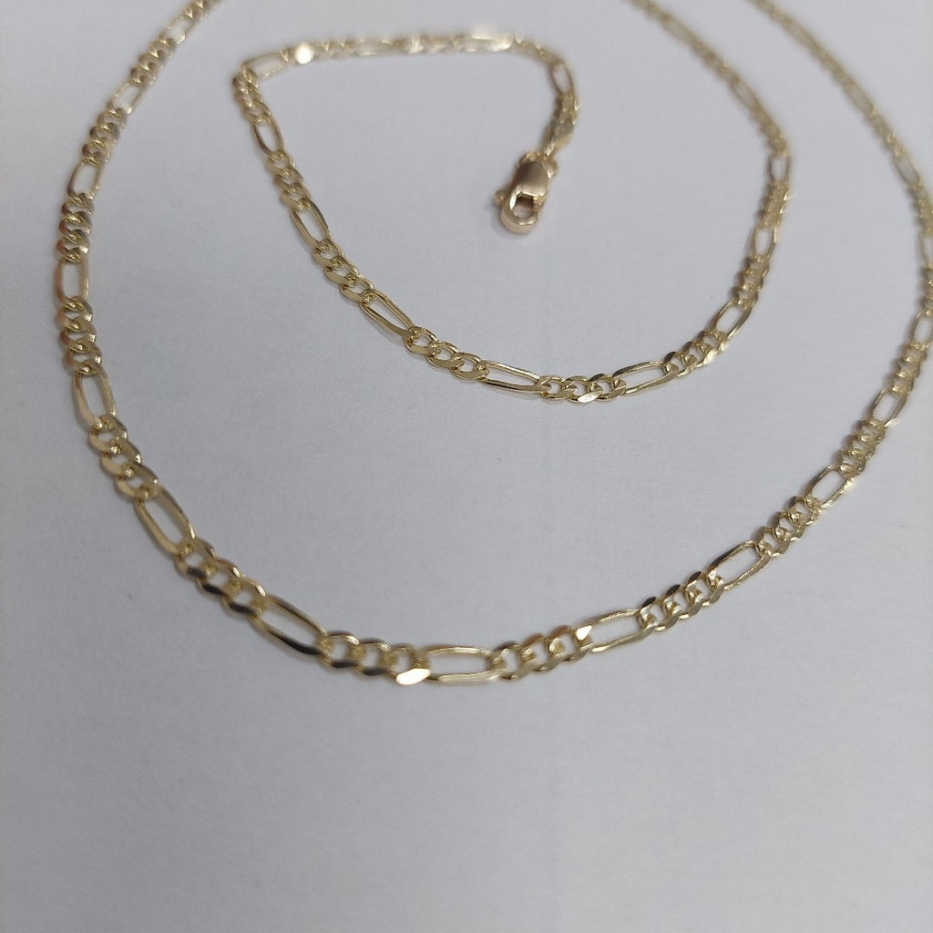 CADENAS 3X1 ORO 14K 55 CM 5 GR (NUEVO)