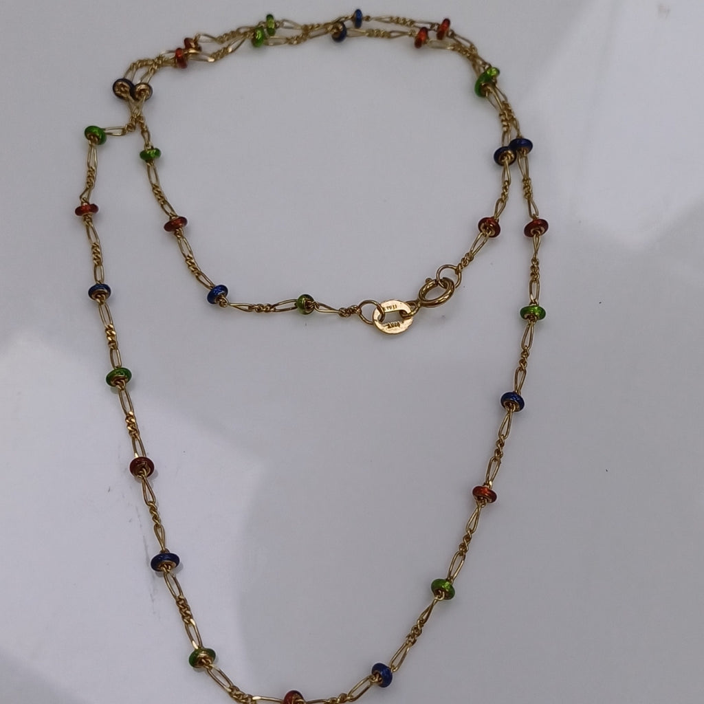 GARGANTILLA ORO 14 K 3.2 GRMS (SEMINUEVO)