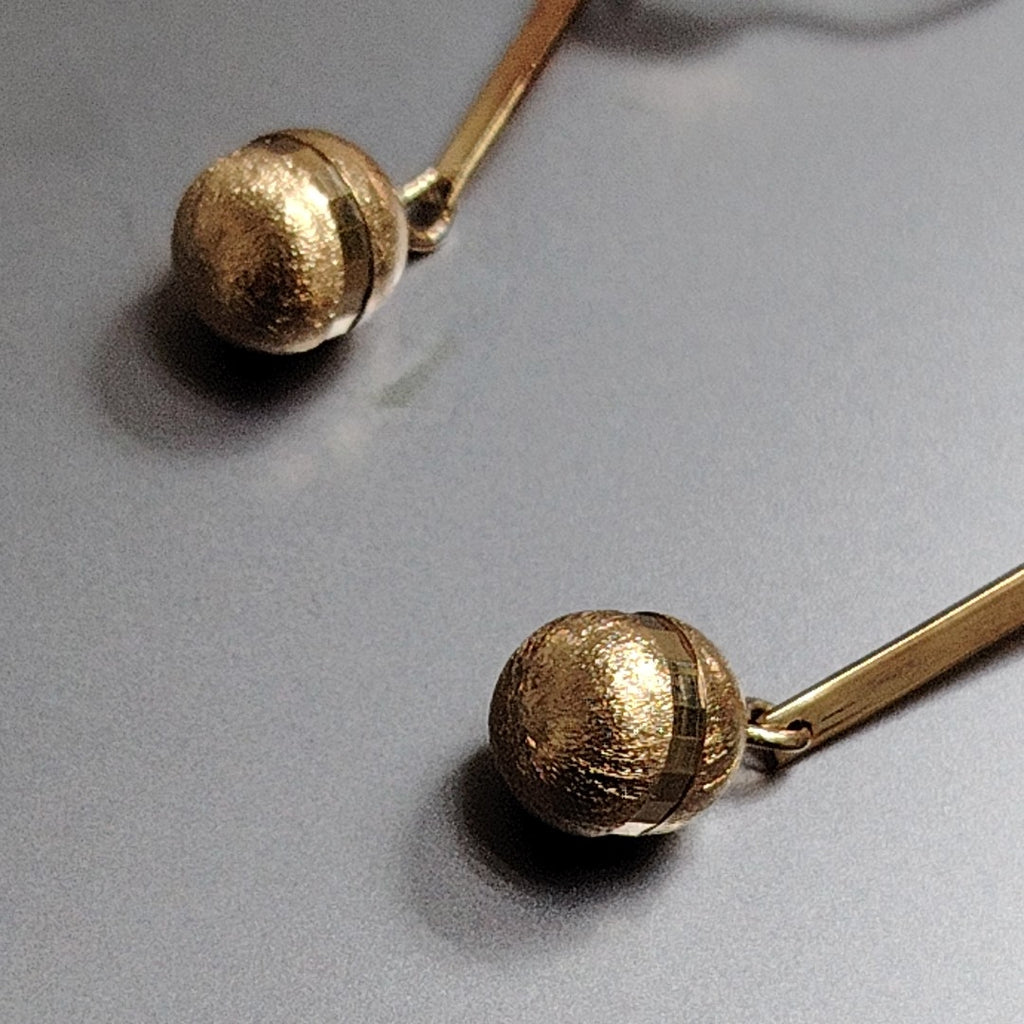 ARETES PAR ORO 14 K 3,50 GRMS (SEMINUEVO)