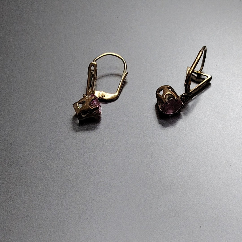 ARETES PAR ORO 14 K 2,80 GRMS (SEMINUEVO)