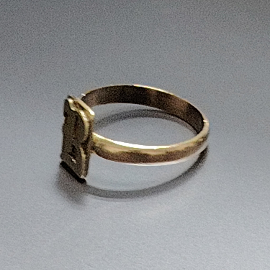 ANILLO ORO 10 K 4.1 GRMS (SEMINUEVO)