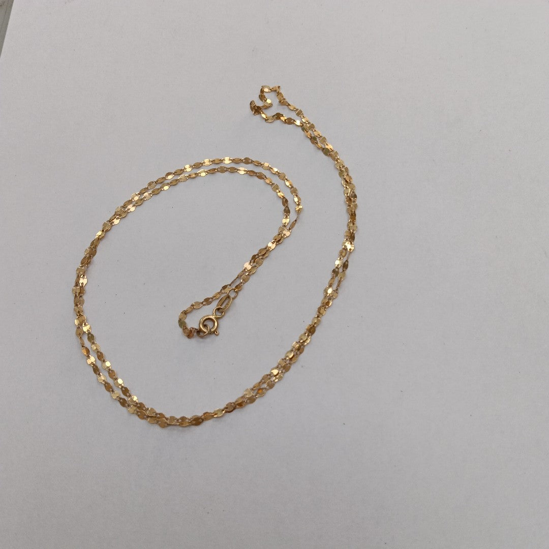 CADENA ORO 14 K 1.8 GRMS (SEMINUEVO)