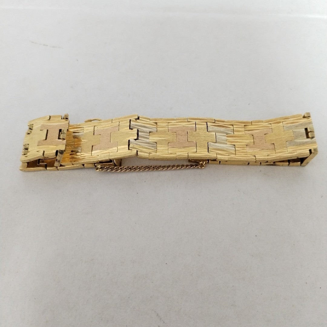 PULSERA ORO,ORO COMBINADO 18 K 40,90 GRMS (SEMINUEVO)